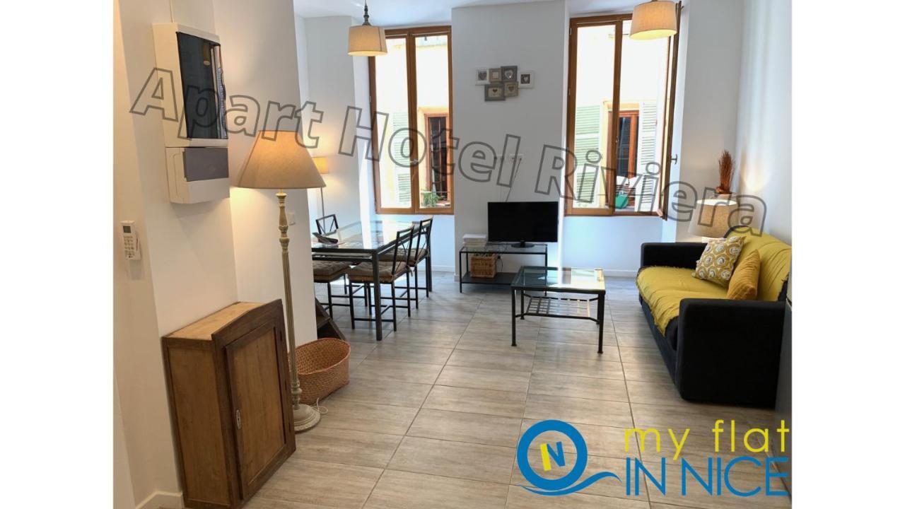 Aparthotel Riviera - Barillerie 12 - Vieille Ville 1Mn Plage - Appartement 2 Pieces Ac Nice Buitenkant foto