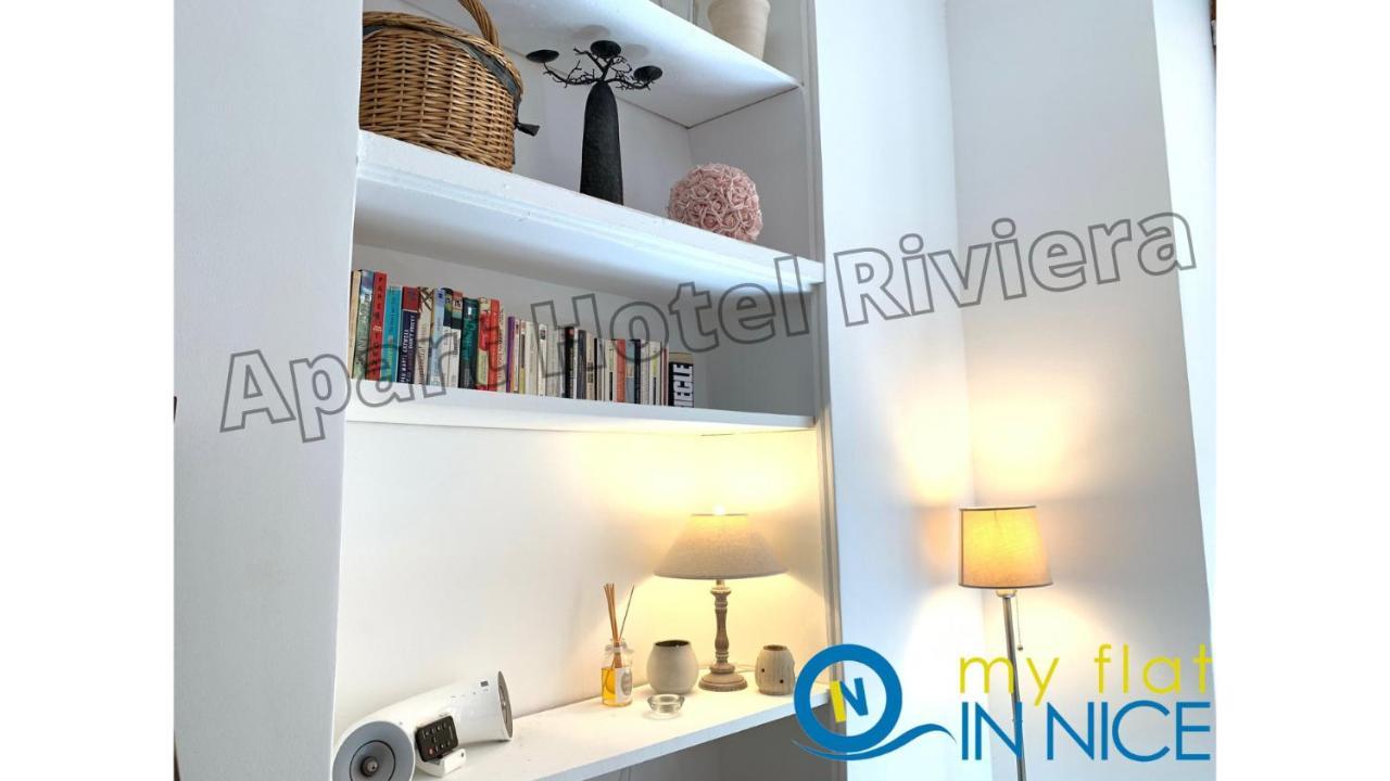 Aparthotel Riviera - Barillerie 12 - Vieille Ville 1Mn Plage - Appartement 2 Pieces Ac Nice Buitenkant foto