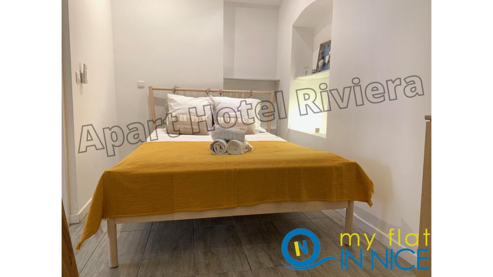 Aparthotel Riviera - Barillerie 12 - Vieille Ville 1Mn Plage - Appartement 2 Pieces Ac Nice Buitenkant foto